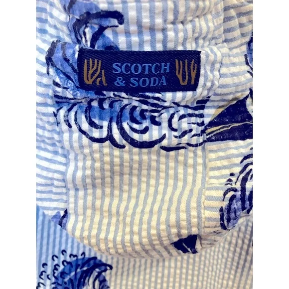 Scotch & Soda Boys Anorak Pullover 100% Cotton Size 14 - Picture 5 of 7